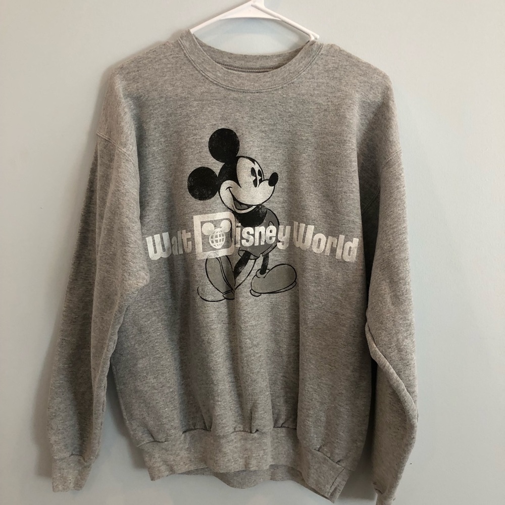 Authentic Disney World Grey Sweatshirt